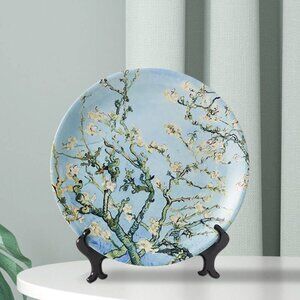 Round Decorative Ceramic Plate – Home Decor